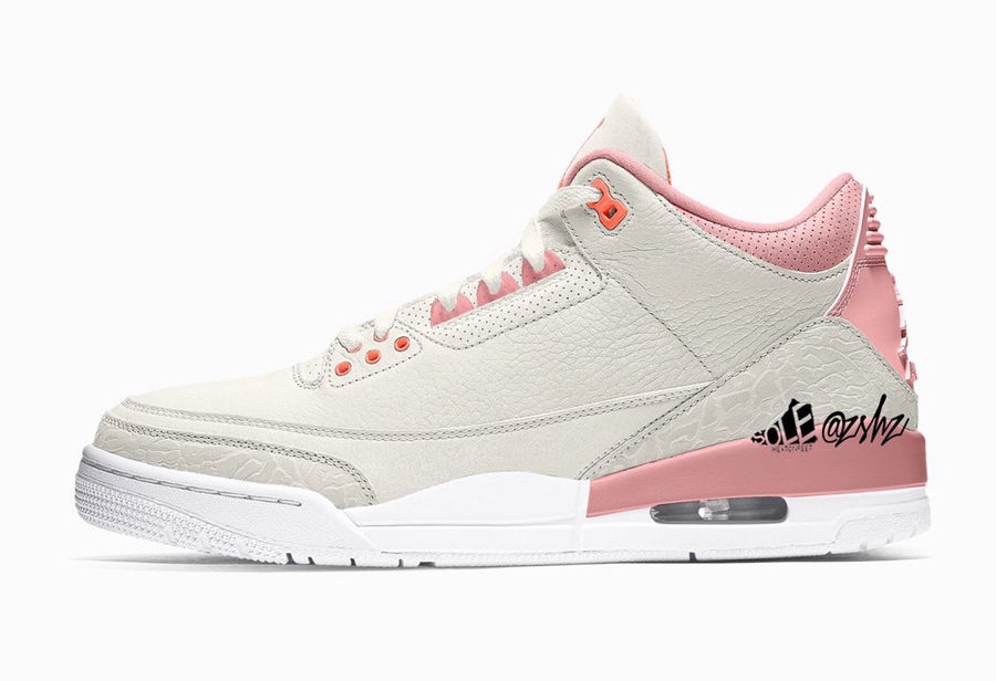 Air Jordan 3 WMNS Rust Pink Shoes